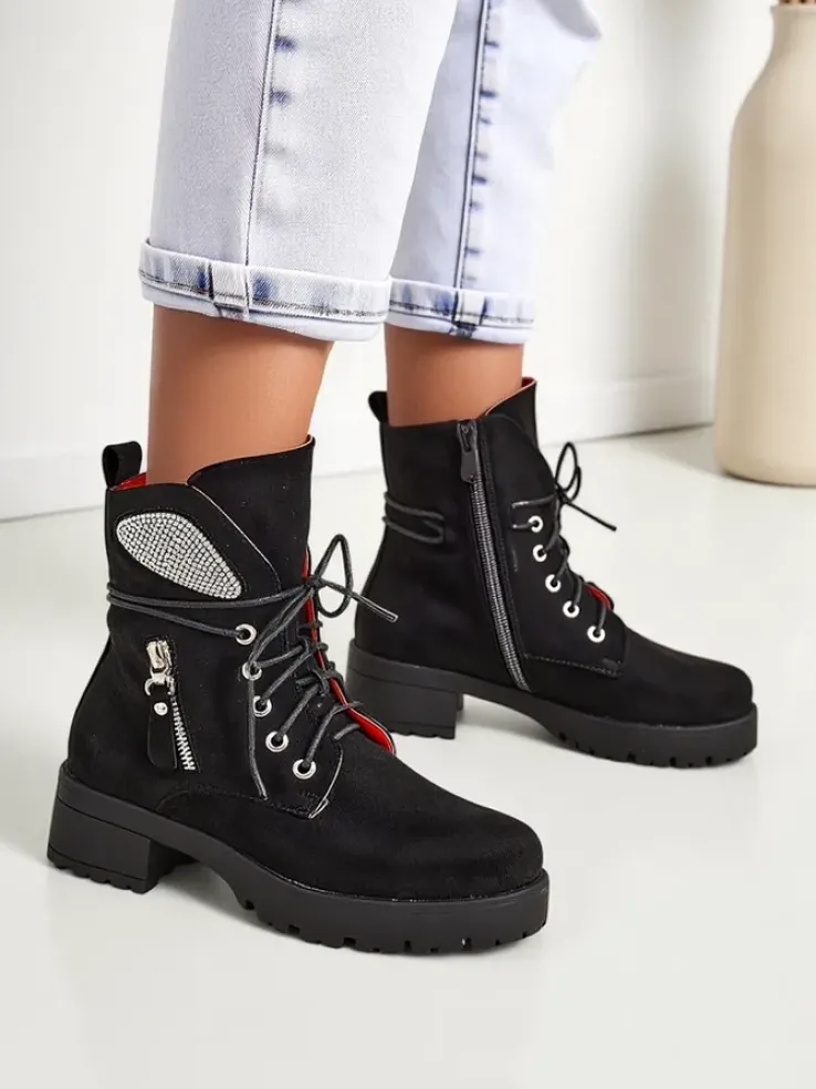 Royalfashion Damskie botki workery Volio