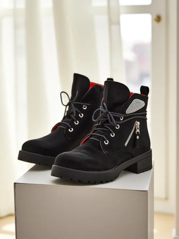 Royalfashion Damskie botki workery Volio