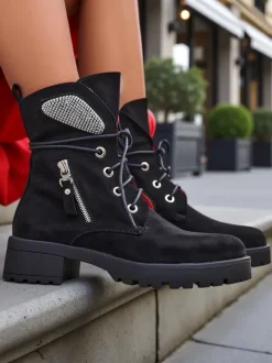 Royalfashion Damskie botki workery Volio