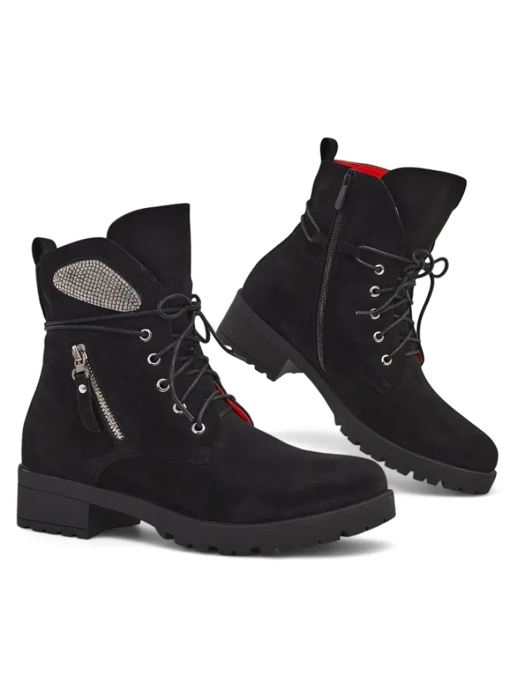 Royalfashion Damskie botki workery Volio