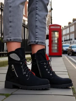 Royalfashion Damskie botki workery Volio