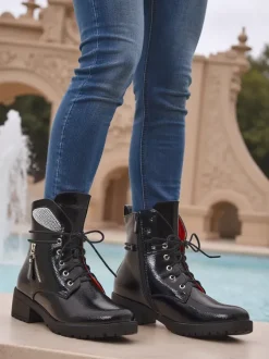 Royalfashion Damskie botki workery Volio