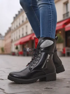 Royalfashion Damskie botki workery Volio