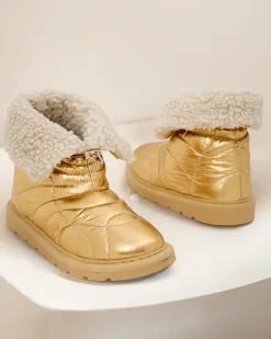 Royalfashion Damskie botki a'la śniegowce Oferita