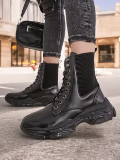 Royalfashion Damskie botki typu workery Ronoppa