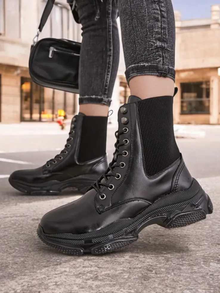 Royalfashion Damskie botki typu workery Ronoppa