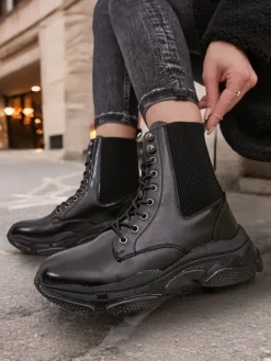 Royalfashion Damskie botki typu workery Ronoppa