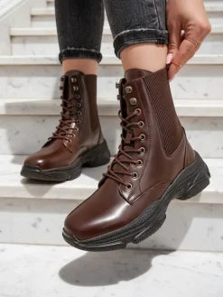 Royalfashion Damskie botki typu workery Ronoppa