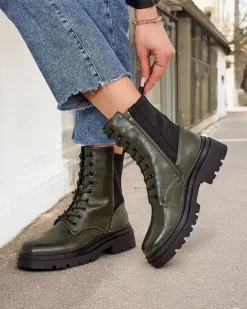 Royalfashion Damskie botki workery Rinnoc