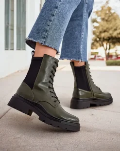 Royalfashion Damskie botki workery Rinnoc