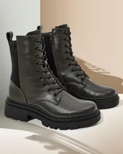 Royalfashion Damskie botki workery Rinnoc