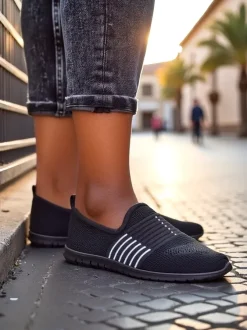 Royalfashion Damskie buty sportowe wsuwane Ollabes