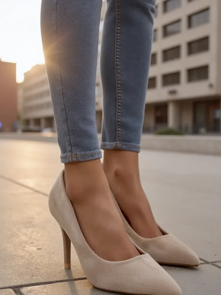 Royalfashion Damskie czółenka na szpilce Etorali