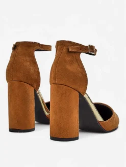 Royalfashion Damskie czółenka eko zamszowe Calde