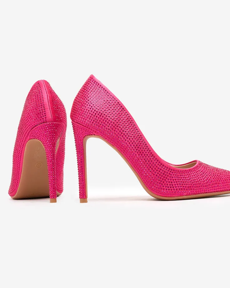 Royalfashion Damskie czółenka z cyrkoniami Griccos