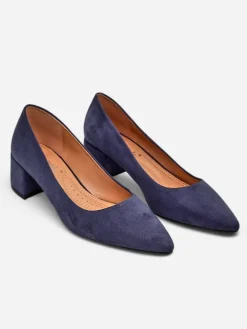 Royalfashion Damskie czółenka na niskim obcasie Bosanna