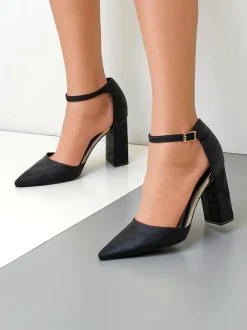 Royalfashion Damskie czółenka eko zamszowe Calde