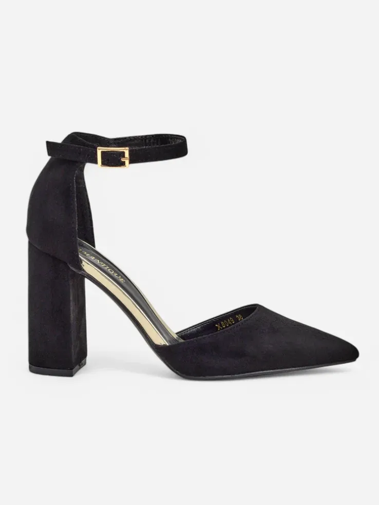 Royalfashion Damskie czółenka eko zamszowe Calde