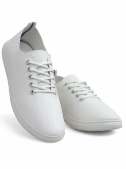 Royalfashion Damskie eko skórzane trampki Erenne