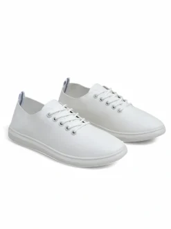 Royalfashion Damskie eko skórzane trampki Erenne