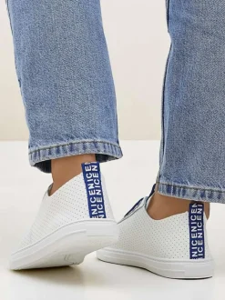 Royalfashion Damskie eko skórzane trampki Next Step