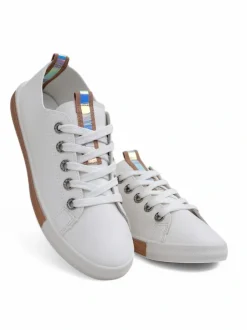 Royalfashion Damskie eko skórzane trampki Tarene