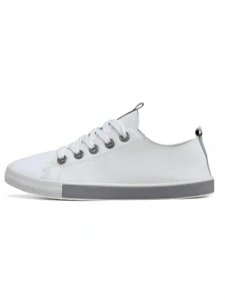 Royalfashion Damskie eko skórzane trampki Tarene