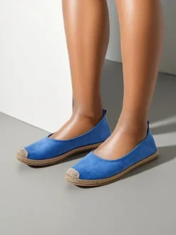 Royalfashion Damskie espadryle eko zamszowe Aroles