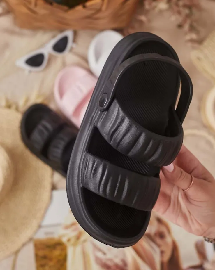 Royalfashion Damskie gumowe klapki Mallis