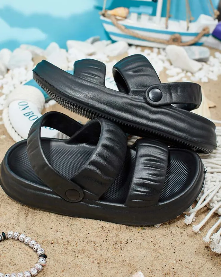 Royalfashion Damskie gumowe klapki Mallis