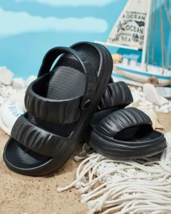 Royalfashion Damskie gumowe klapki Mallis