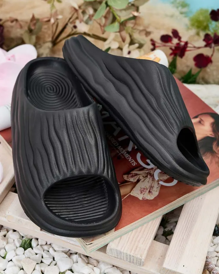 Royalfashion Damskie klapki gumowe Magged