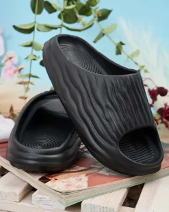 Royalfashion Damskie klapki gumowe Magged