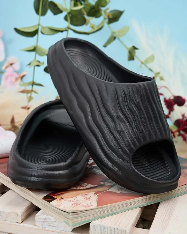 Royalfashion Damskie klapki gumowe Magged