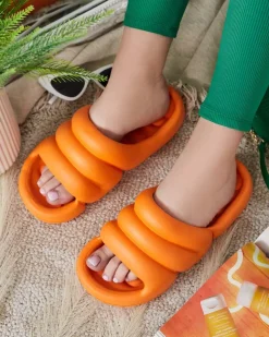 Royalfashion Damskie klapki gumowe Gammad