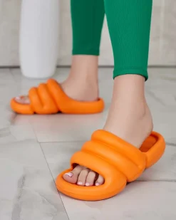 Royalfashion Damskie klapki gumowe Gammad