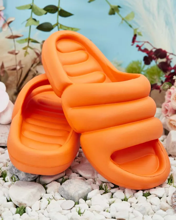 Royalfashion Damskie klapki gumowe Gammad