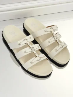 Royalfashion Damskie klapki w stylu rzymianek Roma