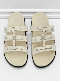 Royalfashion Damskie klapki w stylu rzymianek Roma