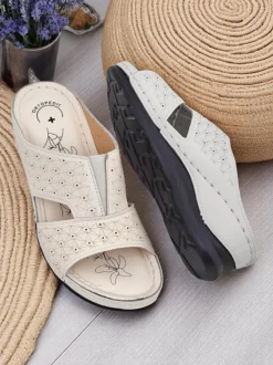 Royalfashion Damskie klapki na grubszej podeszwie Nova Step