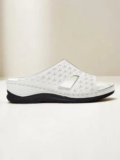 Royalfashion Damskie klapki na grubszej podeszwie Nova Step