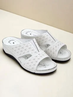 Royalfashion Damskie klapki na grubszej podeszwie Nova Step