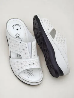 Royalfashion Damskie klapki na grubszej podeszwie Nova Step