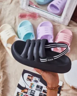 Royalfashion Damskie klapki gumowe Sportin