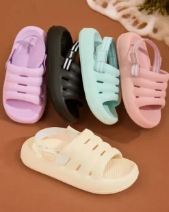 Royalfashion Damskie klapki gumowe Sportin