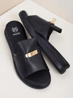 Royalfashion Damskie klapki na płaskiej podeszwie Raphsody