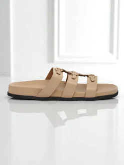 Royalfashion Damskie klapki w stylu rzymianek Roma