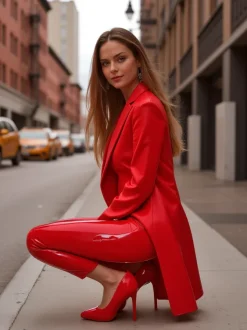 Royalfashion Damskie klasyczne szpilki w szpic Dofenis