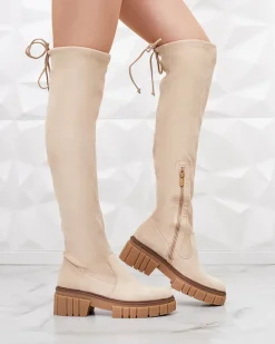 Royalfashion Damskie kozaki za kolano Staroll