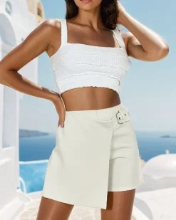 Royalfashion Damskie krótkie spodenki a'la spódniczka